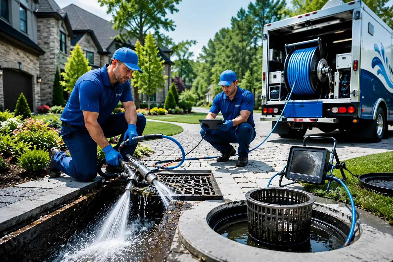 Local outdoor drain cleaning professionals in Center Ridge, AR